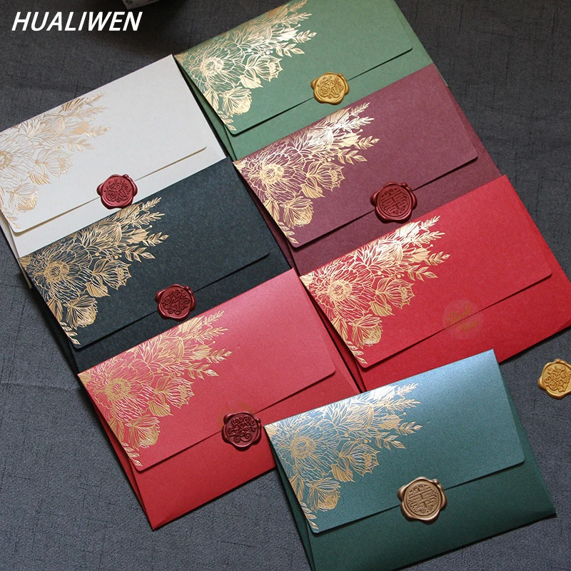 Enveloppes en papier perlé de  - Wax Seal Letter Kit avis et prix
