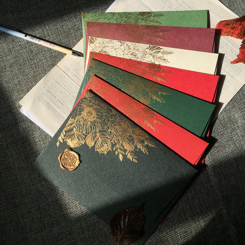 Enveloppes en papier perlé de  - Wax Seal Letter Kit avis et prix