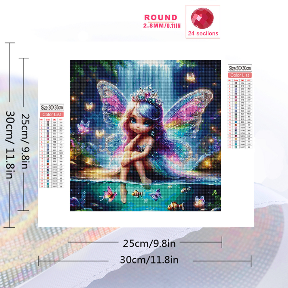 Momoart fille diamant mosaïque - Photo Mosaic Print avis et prix