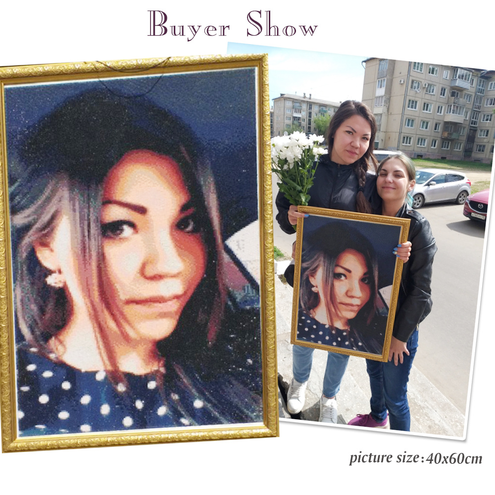 HUACAN – Kits complets de pein - Photo Mosaic Print avis et prix
